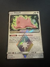 POKEMON TCG DITTO 154/215 S&M LOST THUNDER RARE PRISM STAR!! on eBay