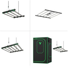 VIVOSUN 300W-650W LED Grow Light Bar Full Spe...