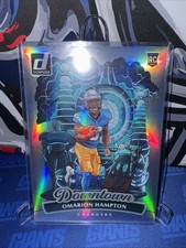 2025 Panini Donruss NFL Oversized DOWNTOWN OMARION HAMPTON #16 RC Chargers