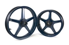 2018-2024 Harley-Davidson Street Bob Carbon Fiber Wheel Set (Blue Ink) Was $5295