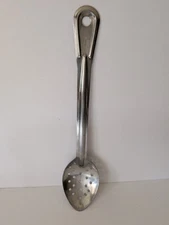 Vintage Commercial Dura-Ware 12” Stainless Steel Slotted Basting Spoon 7813-P