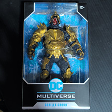 McFarlane Toys DC Multiverse Gorilla Grodd Injustice 2 Figure 12 Gold Black