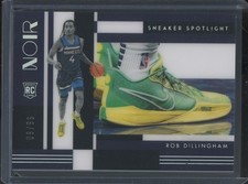 2024 Panini Noir Basketball Rob Dillingham #15 RC Rookie Sneaker Spotlight /99
