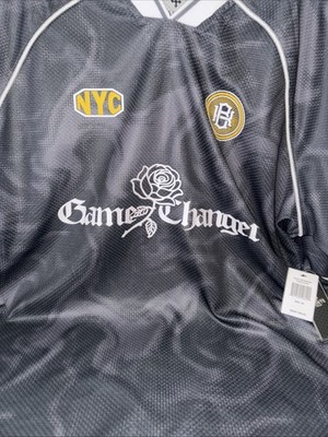 Saints Studio NYC Game Changer #7 Charcoal Gray Men Jersey Size 2X