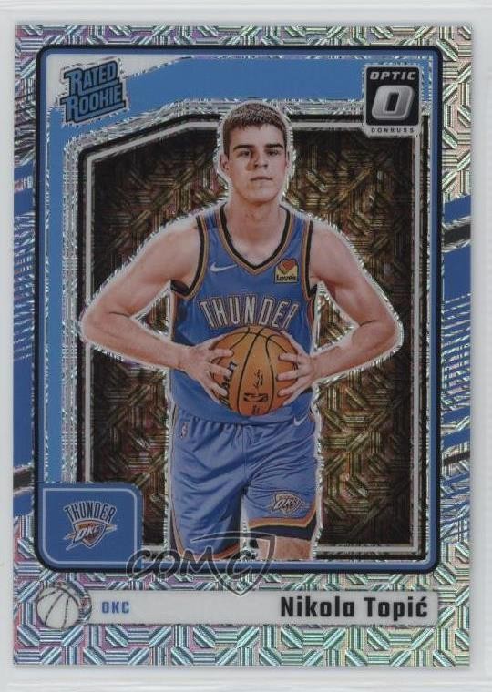 2024-25 Panini Donruss Optic Rated Rookie Choice Prizm Nikola Topic #278 RC
