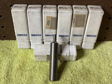 Lot of 7 Seco Mini Master MM06-0.62-3.5-0.50-0D 5/8" Milling Shanks Heavy Metal