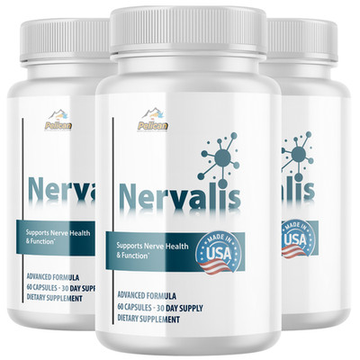 Nervalis- Brain Support- 3 Bottles- 180 Capsules