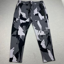 NWT Greyson Performance Joggers Golf Pants Large In The Shadows Sequoia Wolf