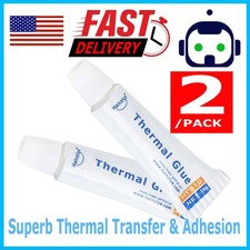 2X 10g Thermal Conductive Silicone Glue Adhesive LED GPU Heatsink Mosfets