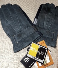 Mens Gloves Swany Thinsulate 40 gram Warmer Glove One Size Black Leather NEW