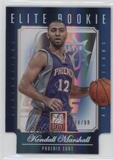 2012-13 Elite Rookie Aspirations Blue Die-Cut 24/88 Kendall Marshall #264 0a1