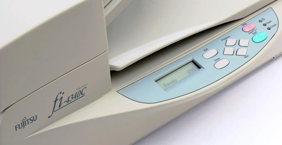 Fujitsu fi 4340C Document scanner Legal 600 dpi x 600 40 ppm 34 ppm 100 sheets - Image 2 of 4