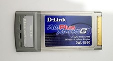 D-Link DWL-G650 Air Plus Xtreme G 2.4GHz High-Speed Wireless Cardbus Adapter