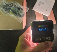 Neewer RGB61 Mini RGB LED Video Light USB-C Rechargeable On-Camera Panel