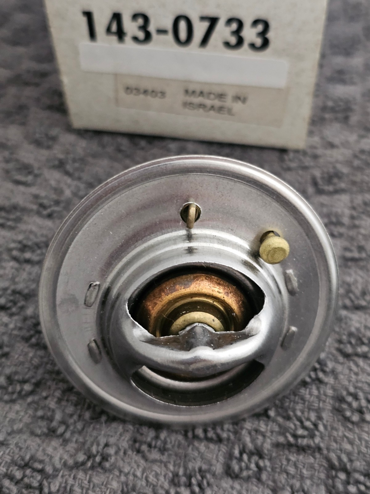 Beck/Arnley  143-0733 Thermostat without Gasket -New-