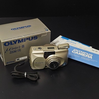 Olympus µ mju-II Zoom 170 mju-2 Kompaktkamera Kamera OVP Sehr Gut NEUWERTIG