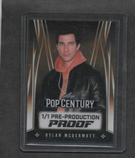 DYLAN MCDERMOTT 2024 Leaf Pop Century 1/1 Pre Production Proof Card Scripted