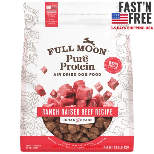 [HOT SALE] Air Dried Beef Dog Food (Premium Feed, 32 Ounces), NEW USA SALE!