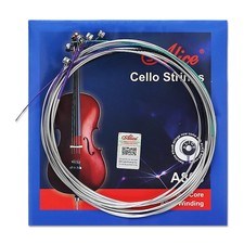 Alice A803 Cello Strings Steel Core Alloy Winding1 Set Suitable for 4/4 3/4 1/2