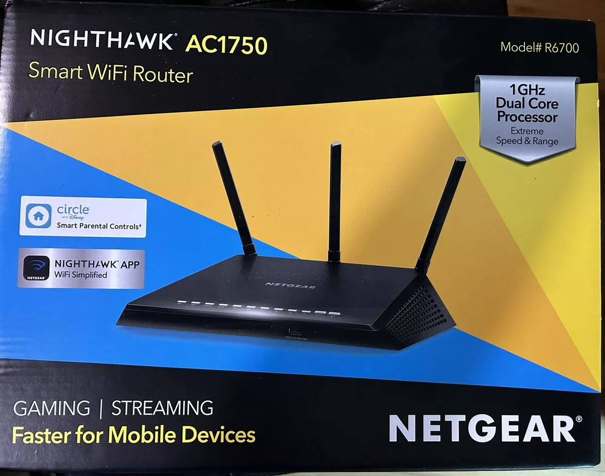 AC1750 WiFi Router - R6700