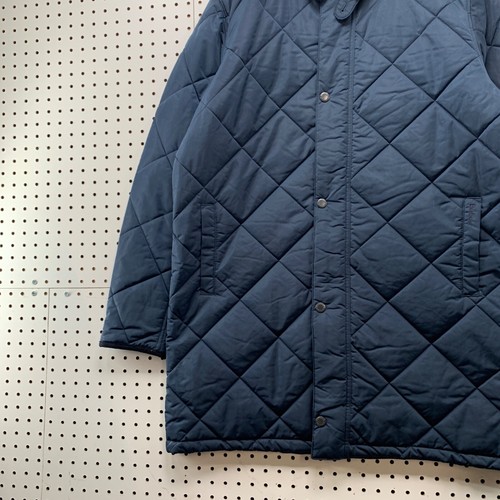 Barbour Carlton Quilted Puffer Jacket Mens 2XL Blue Carlton Quilt Coat 25x37 - Picture 5 of 24