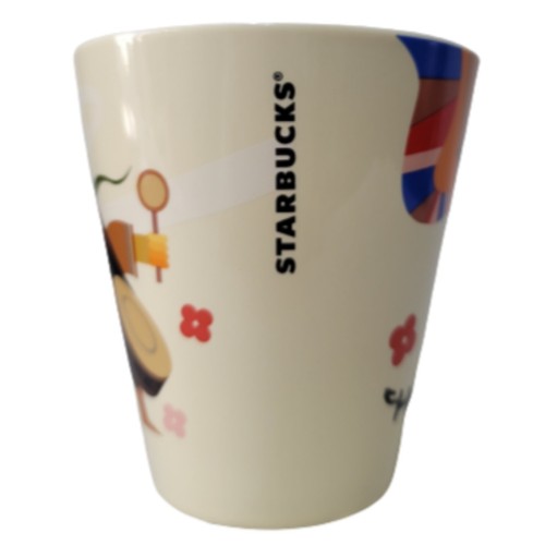 Starbucks Korea Heritage Collection Talchum Mask Dance Mug 355ml - Picture 4 of 9
