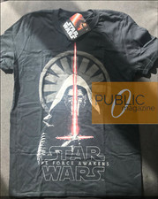 STAR WARS Original Fan-Set: T-SHIRT Gr.S mit LEDERTASCHE Lizenzartikel NEU/OVP