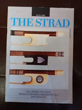 The Strad Magazine - July 1985 - Paul Siefried, John Wilkinson