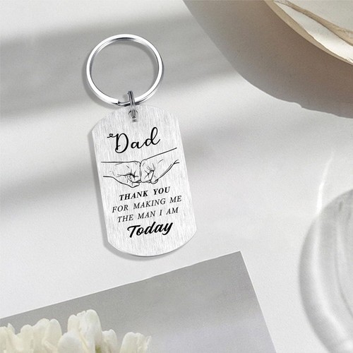 Wedding Day Keychain - Bridal Shower Gifts for Father of the Groom - Picture 5 of 6
