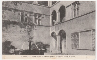 CASTLE D'ISSOGNE NEAR VERRES - AOSTA - INTERIOR -17728-