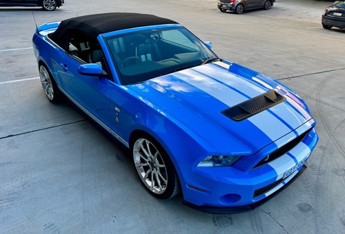 2010 Ford Mustang Shelby Convertible “Supercharged” 1 of 52 in Grabber Blue - Picture 3 of 24