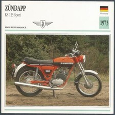 EDITO SERVICE S A CLASSIC MOTORCYCLES-1973-ZUNDAPP-KS 125 SPORT