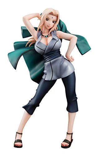 NARUTO Shippuden Gals Tsunade Figura Acabada Pintada Envío Gratis 200mm