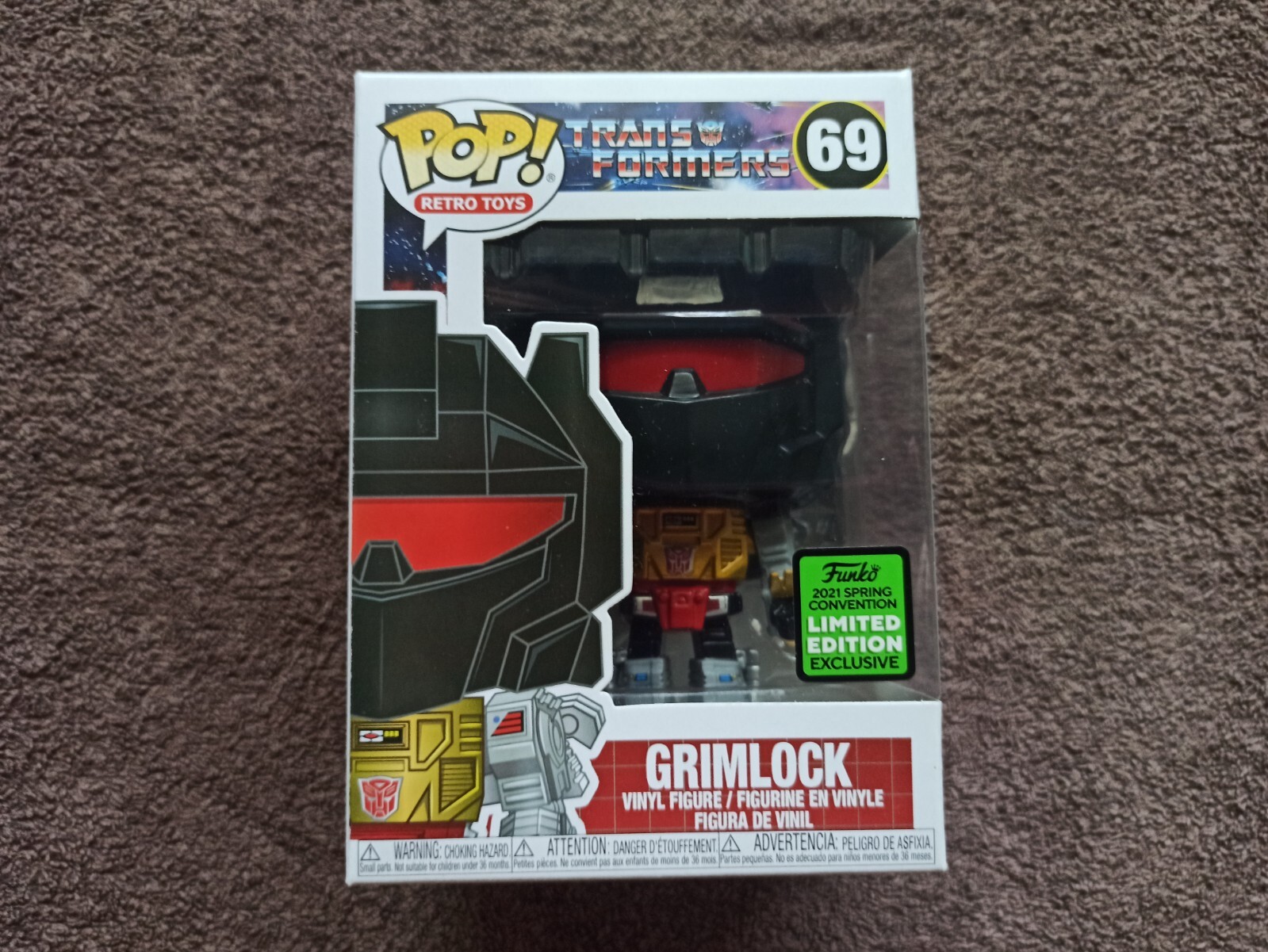 En Oferta Funko Pop Grimlock Transformers 2017 Spring Convention Exclusive