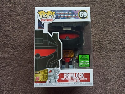 Funko Pop Grimlock Transformers 2017 Spring Convention Exclusive