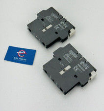 (LOT OF 2) ABB CAL18-11 Auxiliary Contact A600 Q300 *WARRANTY*