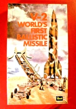 Revell V-2 with ground equipment, Kit #H560, Scale 1:69, 1972, UNOPENED