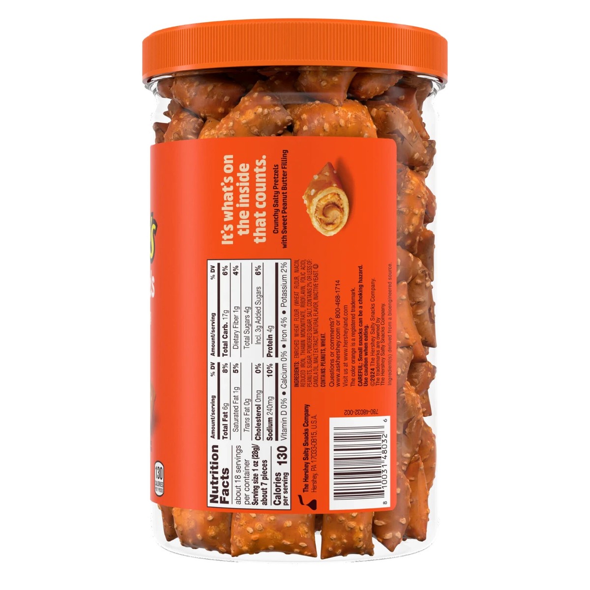 Reese's Peanut Butter Filled Pretzels, 18 oz Sharing Size | eBay