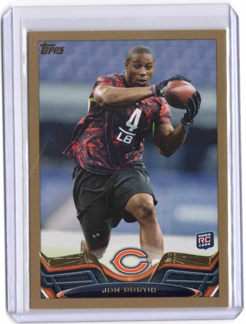 2013 Topps Jon Bostic /2013 Gold Border Parallel Rookie RC #422