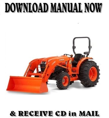 KUBOTA L4701 TRACTOR WORKSHOP SERVICE REPAIR MANUAL on CD | eBay