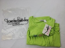 Avon Diane Von Frustenburg T-shirt Shorts Summer Fun 1990s Sz M made in USA