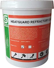 Refractory Coating For Ceramic Fiber Insulation 5 LBS Heat Guard Coating