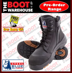 steel blue composite toe