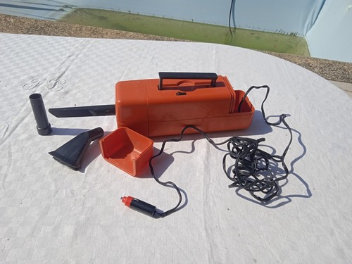 Aspirateur De Voiture Vintage Philips – Avec Accessoires – Très Bon état