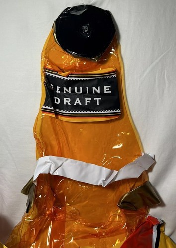 Miller Genuine Draft Inflatable Bottle Grilling Apron Sunglasses and Kabob-New - Picture 7 of 9