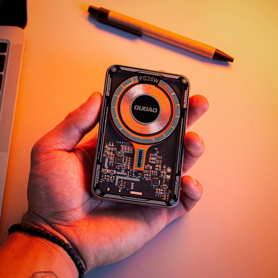 Powerbank 10000mAh Ladegerät Magnet Power Bank Zusatz Akku 20W Dudao - Bild 4 von 4