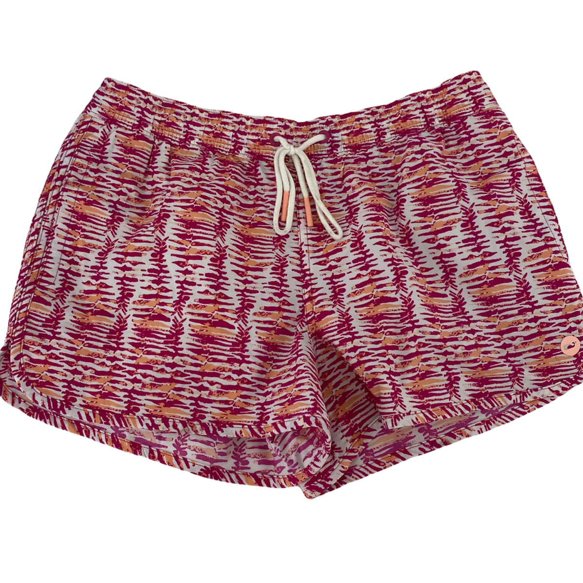 Short Performance Femme Vineyard Vines – Rose à Motifs – Taille L – Décontracté