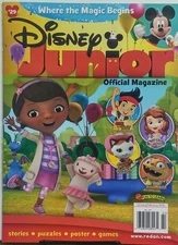 Disney Junior Jan Feb 2016 #29 Where The Magic Begins Stories FREE SHIPPING sb