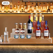 3-tier Clear Display Stands, Organizer Shelf For Jewelry Perfume 24 11.8 5.9in