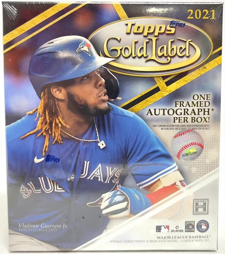 2021 Topps Gold Label Baseball Factory Sealed Hobby Box
